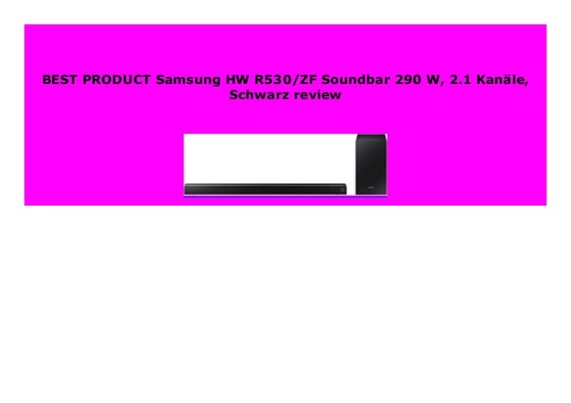 samsung soundbar r530
