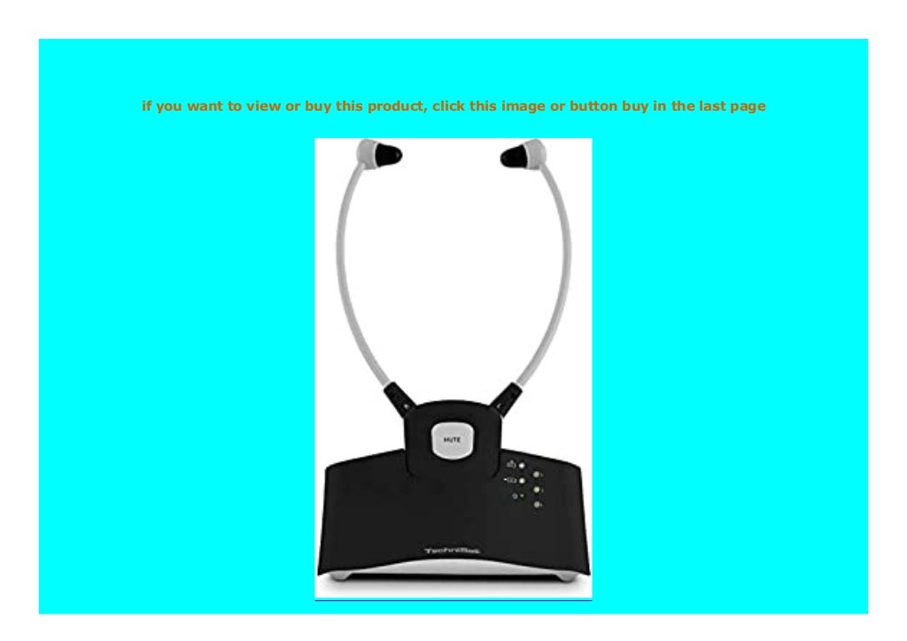 NEW TechniSat StereoMan ISI 2 kabelloser Stereo Funkkopfh rer f r Fer…