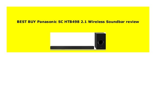 panasonic htb498 2.1