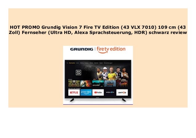 Best Product Grundig Vision 7 Fire Tv Edition 43 Vlx 7010 109 Cm