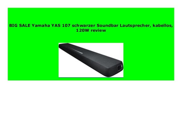 soundbar yamaha 107