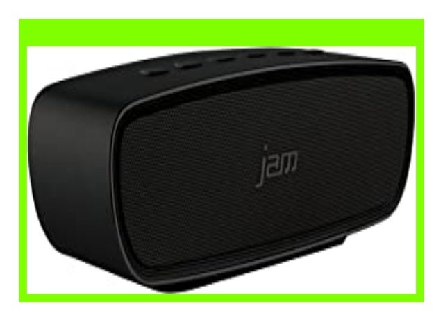 jam heavy metal wireless stereo speaker