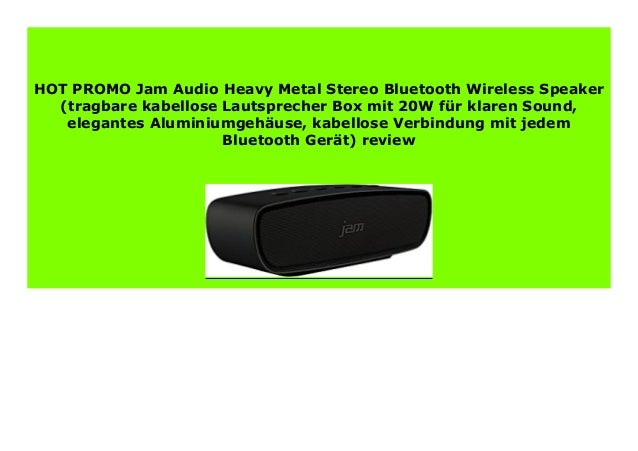 jam audio heavy metal review