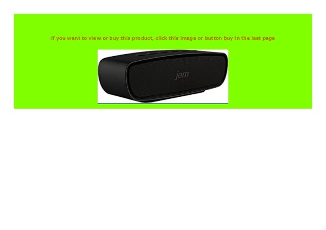 jam audio heavy metal stereo bluetooth