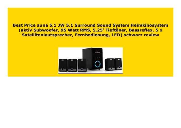 auna 5.1 surround sound system