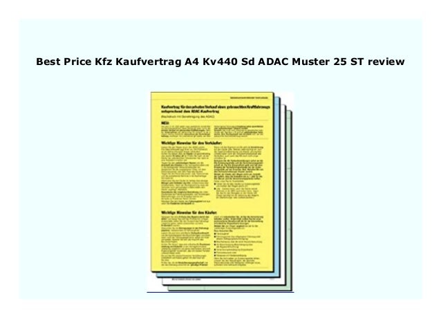 Featured image of post Adac Kaufvertrag Motorrad Das motorrad weist folgende zusatzausstattung bzw