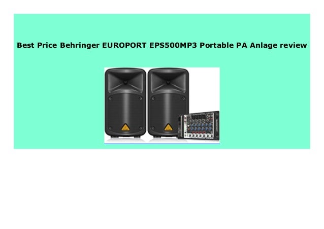 behringer europort eps500mp3