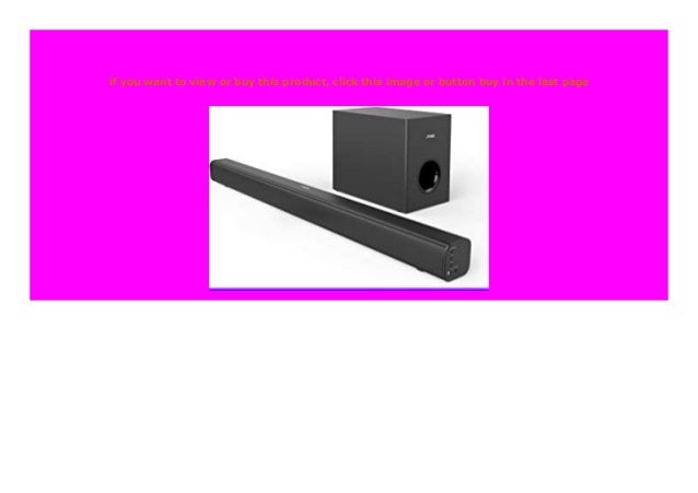 best price on sound bars