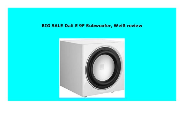 dali subwoofer for sale