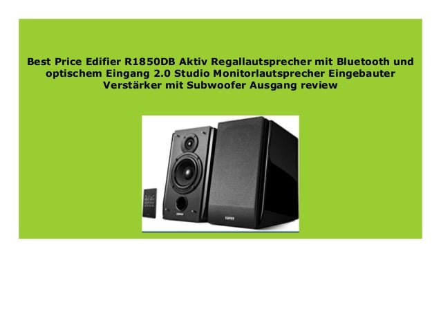 subwoofer for edifier r1850db