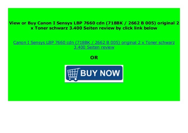 canon i sensys lbp 7660 cdn