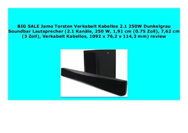 jamo torsten soundbar