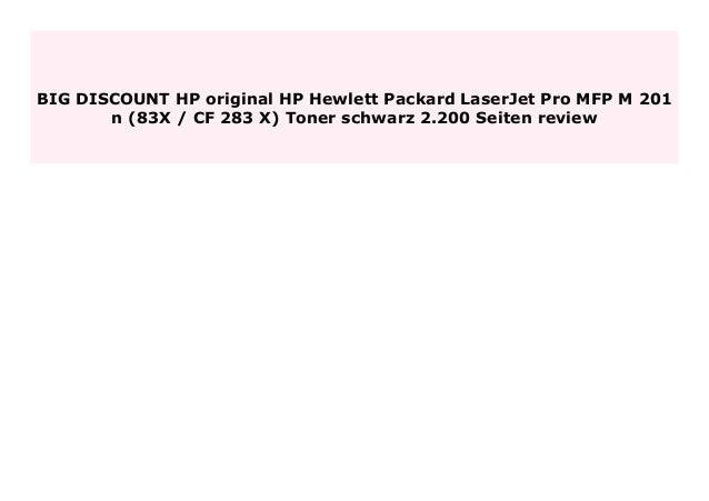 hp laserjet pro mfp 283