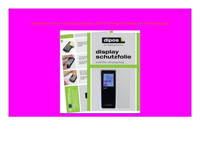 Savvies 6X Schutzfolie kompatibel mit Stromer ST2 Omni-Display Displayschutz-Folie Ultra-transparent