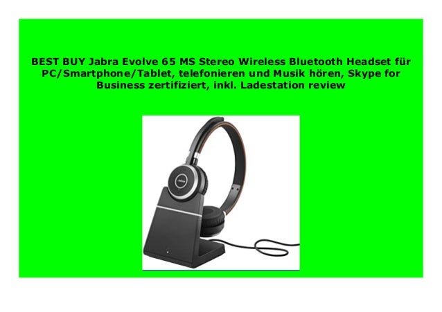 jabra evolve 65 ms stereo
