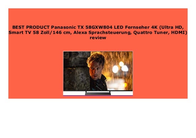 Sell Panasonic Tx 58gxw804 Led Fernseher 4k Ultra Hd Smart Tv 58 Zo