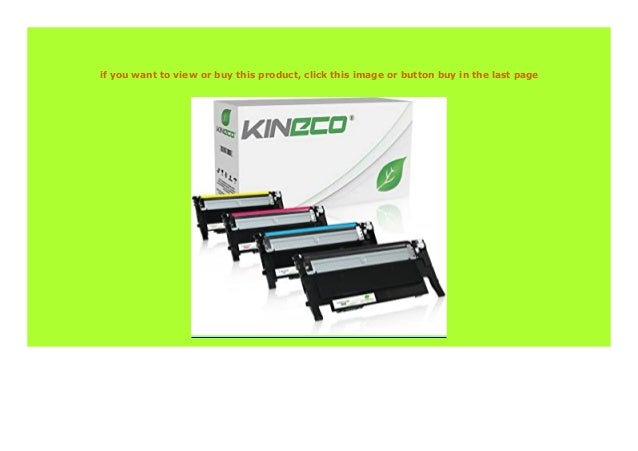 4 Kineco Toner kompatibel zu Samsung CLT-P406C f/ür Samsung CLP-360 CLP-365 CLX-3305FN CLX-3305FW CLX-3305W Xpress C460W C460FW C410W C467W