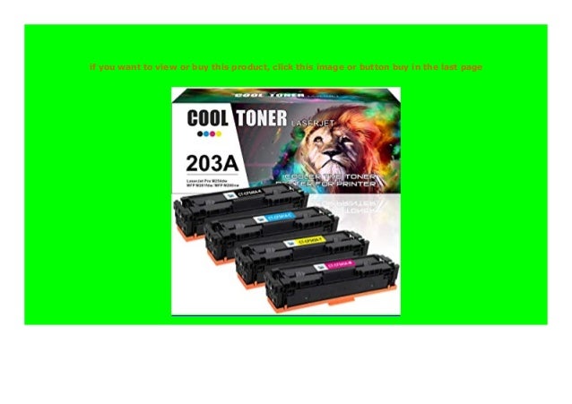 hp color laserjet pro m254dw toner replacement