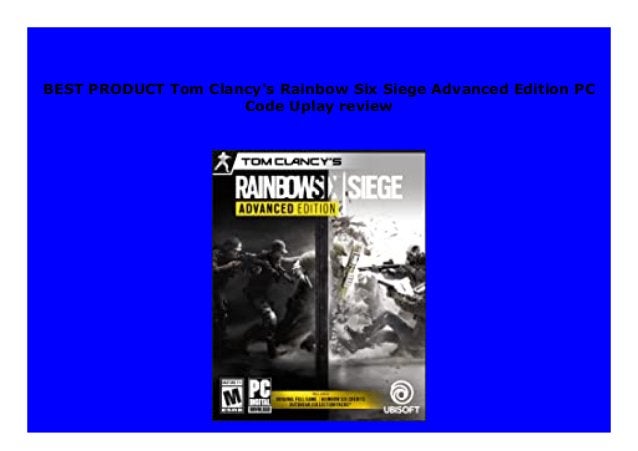 Sell Tom Clancy S Rainbow Six Siege Advanced Edition Pc Code Upl Sell Tom Clancy S Rainbow Six Siege Advanced Edition Pc Code Upl