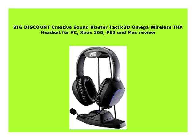 sound blaster headset tactic3d
