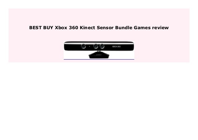 xbox 360 kinect bundle