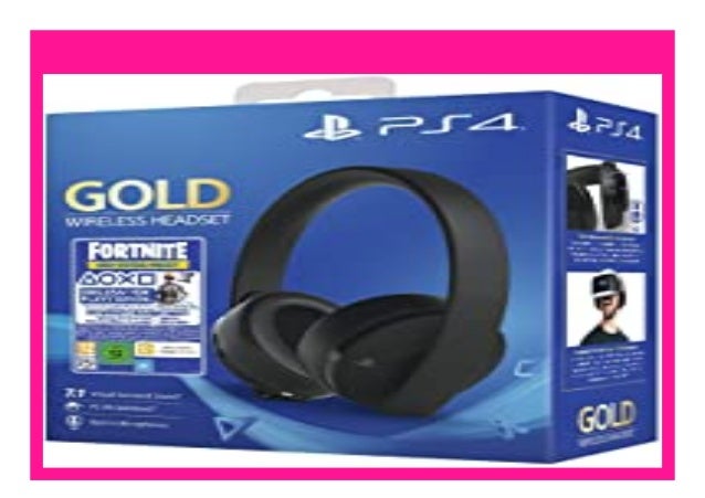 playstation gold wireless headset black friday