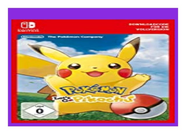 Best Seller Pok Mon Let S Go Pikachu Switch Download Code Rev