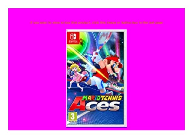 mario tennis aces best price