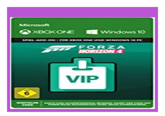 forza horizon 4 xbox one code