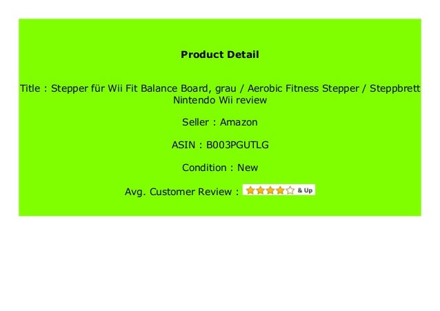 stepper wii fit balance board