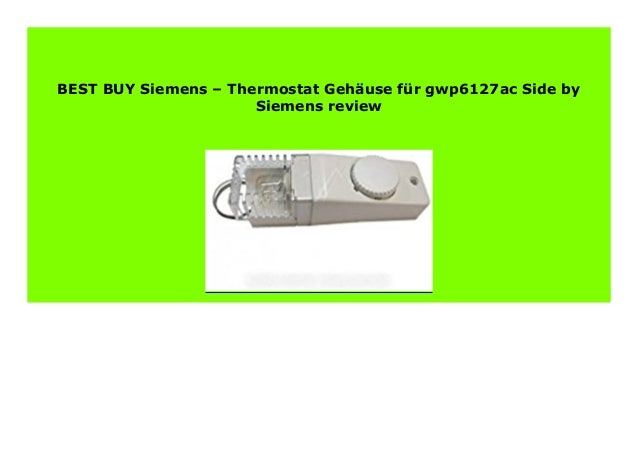 THERMOSTAT GEH/ÄUSE