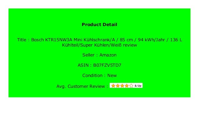 Big Discount Bosch Ktr15nw3a Mini K Hlschrank A 85 Cm 94 Kwh Ja Big Discount Bosch Ktr15nw3a Mini K Hlschrank A 85 Cm 94 Kwh Ja