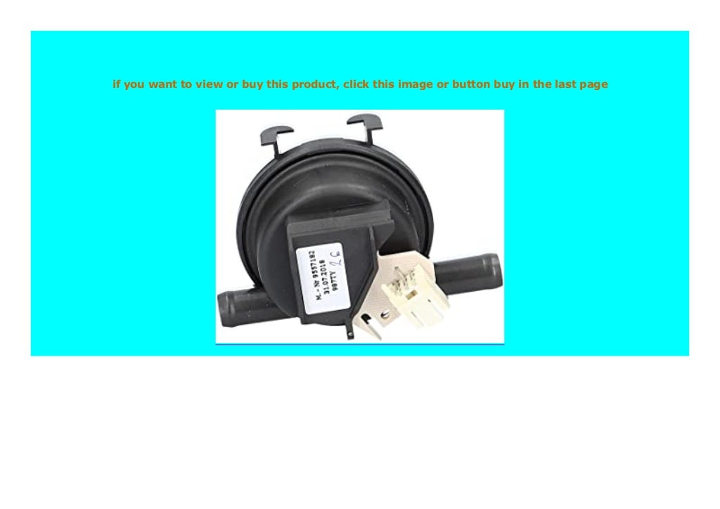 BEST BUY ORIGINAL Durchflussmengenmesser Flowmeter Sp lmaschine Miele