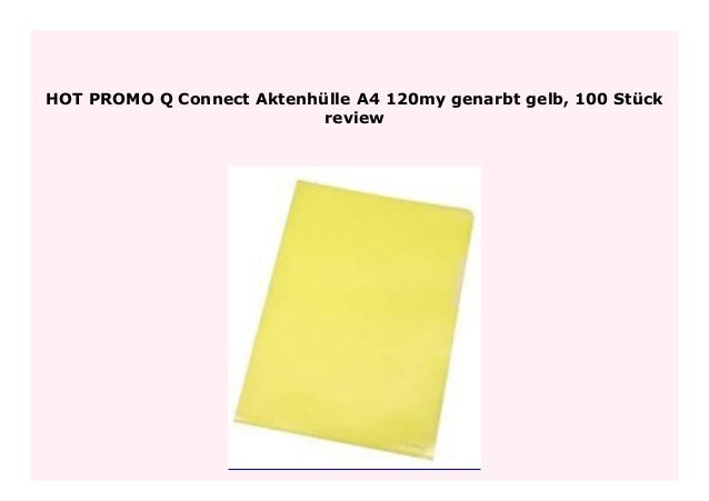Q-CONNECT Aktenhülle A4