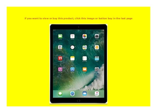 Sell Apple Ipad Pro Ml0n2fd A 32 8 Cm 12 9 Zoll Tablet Pc Wi Fi 4