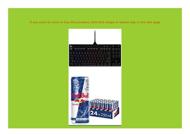 Best Price Logitech G Pro, mechanische Gaming Tastatur Red Bull Ene…