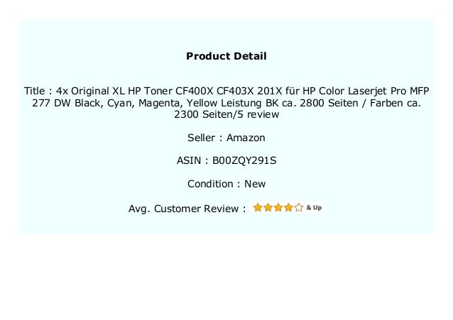 hp color laserjet pro mfp277dw