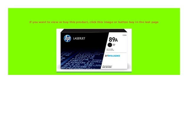 hp 89a