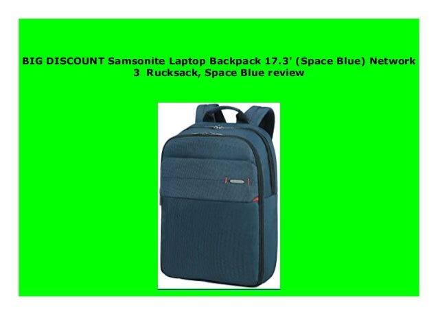 samsonite network 3 laptop backpack