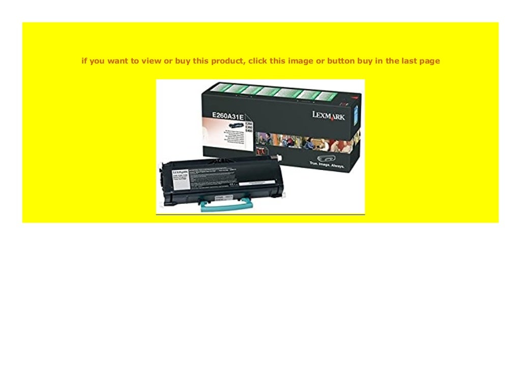 DISCOUNT Toner Lexmark E360DN review 565