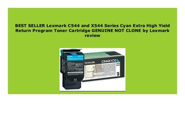 lexmark c544dn
