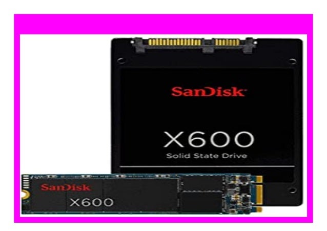 sandisk x600 review