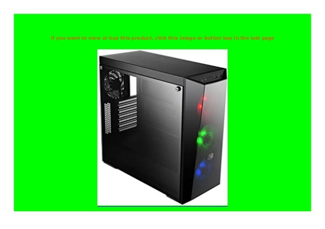 Best Seller Cooler Master Masterbox Lite 5 Rgb Pc Geh Use Atx Micro