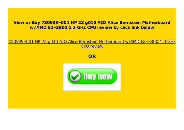 Hot Sale 001 Hp 23 G010 Aio Alice Bernstein Motherboard W Amd