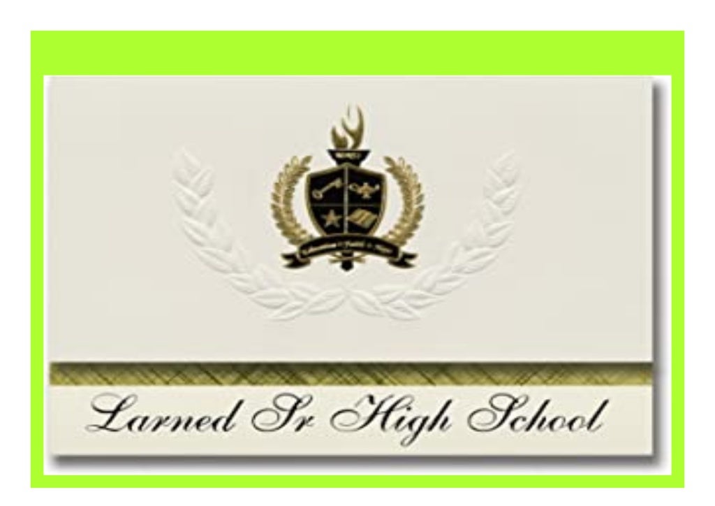 HOT SALE Signature Announcements Larned Sr High School (Larned, KS