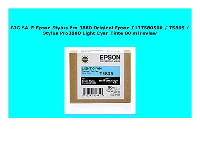 epson t5805