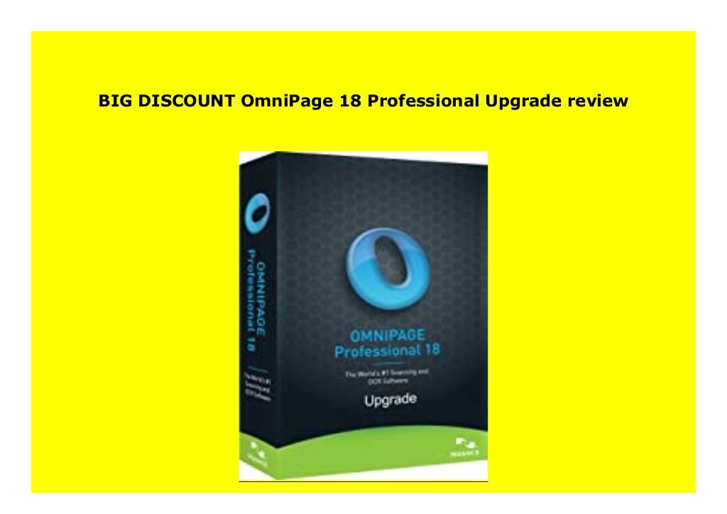 omnipage 18 free download full version