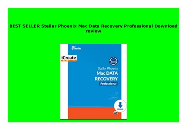 stellar phoenix mac data recovery review
