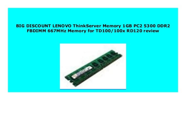 Memory Electronics RAM Memory Upgrade for The Lenovo ThinkServer ...