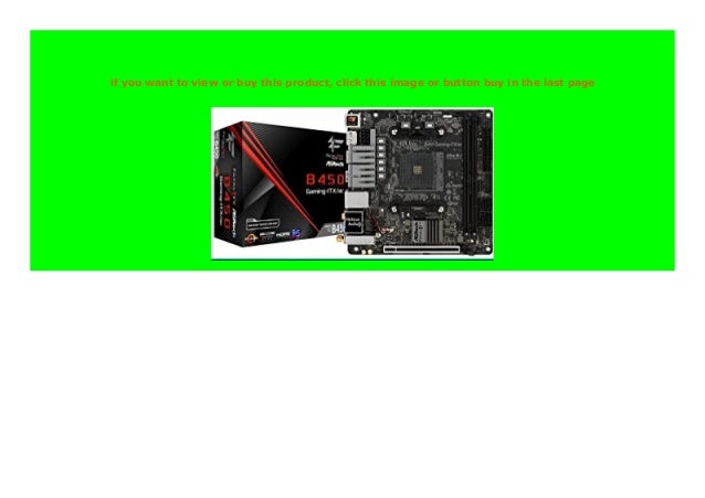Big Discount Mb Asrock B450 Gaming Itx Ac Am4 M Itx Hdmi Dp Ddr4 Reta